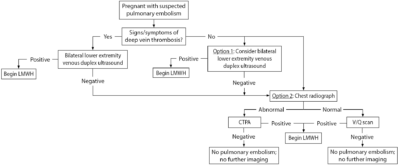Diagnostic Approach to Venous Thromboembolism in Pregnancy